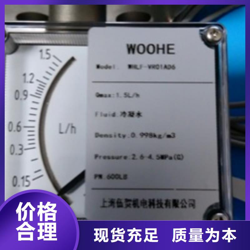 上海伍贺金属浮子流量计专业定制woohe