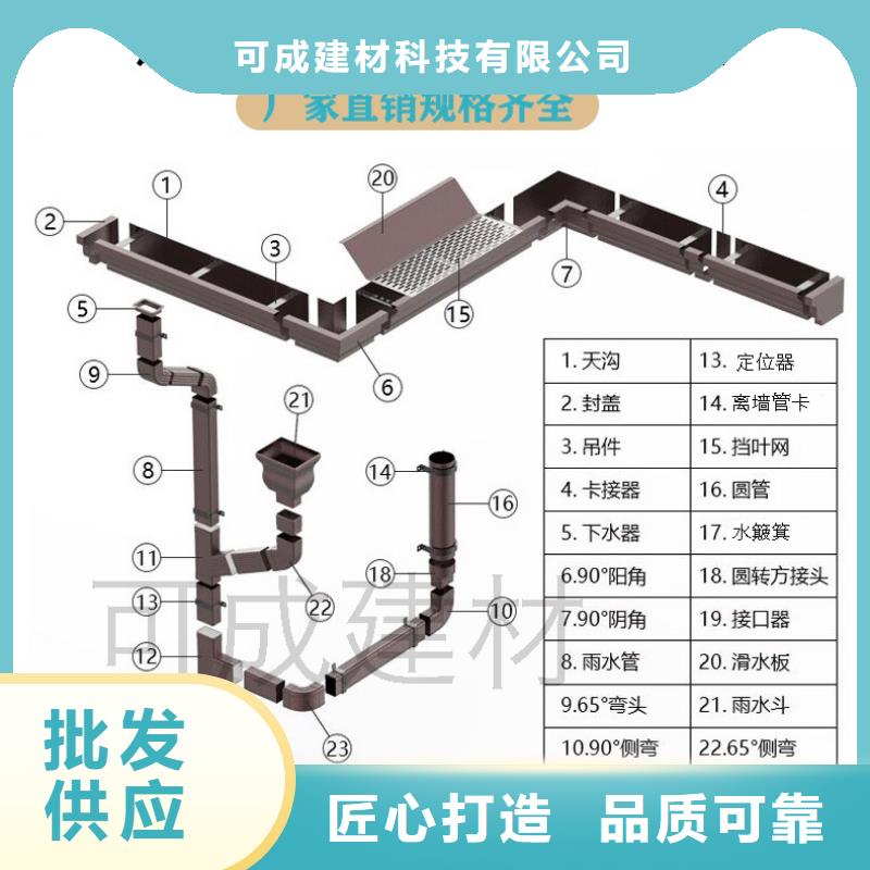 成品雨水檐沟价格