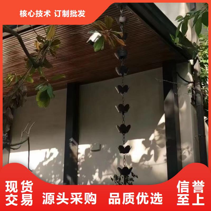 铝代木古建立柱订制