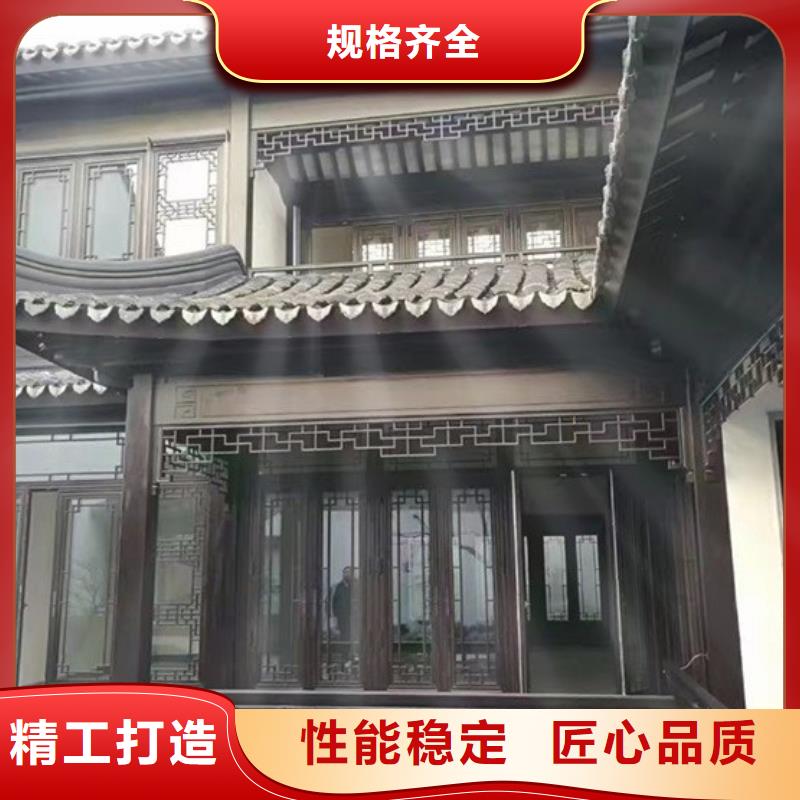 铝代木古建墀头安装