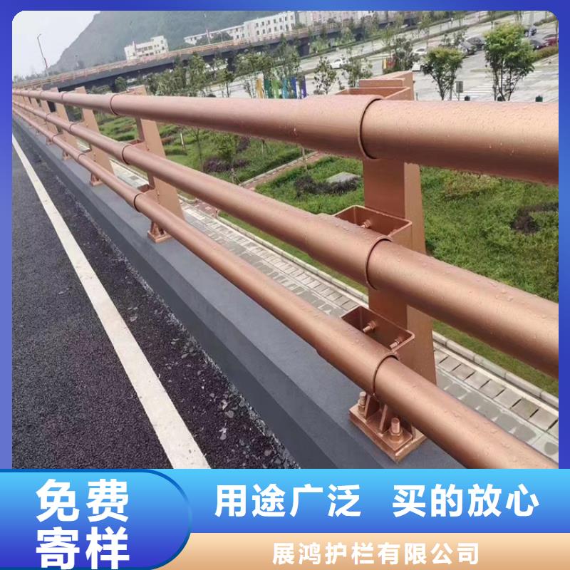 四川省买{展鸿}椭圆管喷塑桥梁护栏满焊工艺长期供应