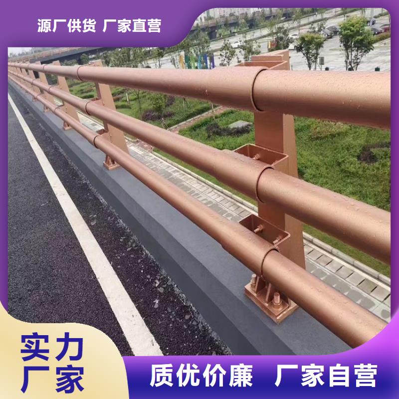 江苏适用范围广<展鸿>碳钢管喷塑桥梁护栏来图定制