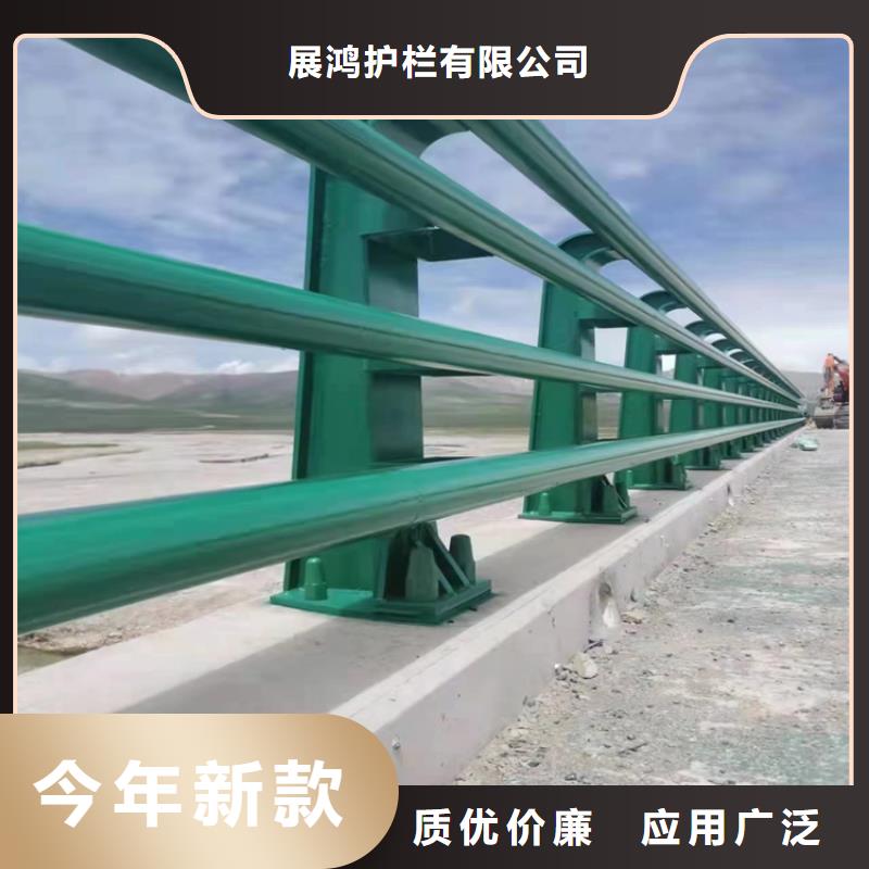 山东省当地[展鸿]氟碳漆喷塑桥梁栏杆设计精巧