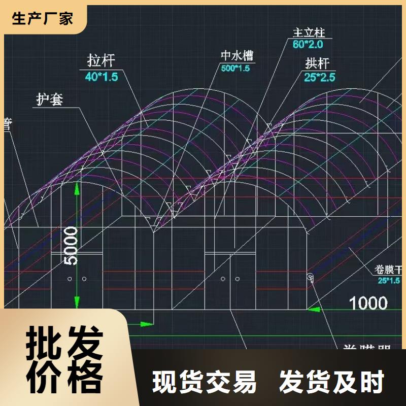 树苗大棚钢管现货供应,