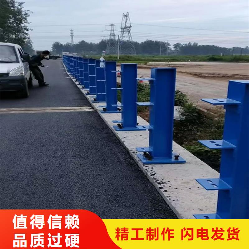 河道桥梁缆索护栏生产桥梁河道护栏什么价格