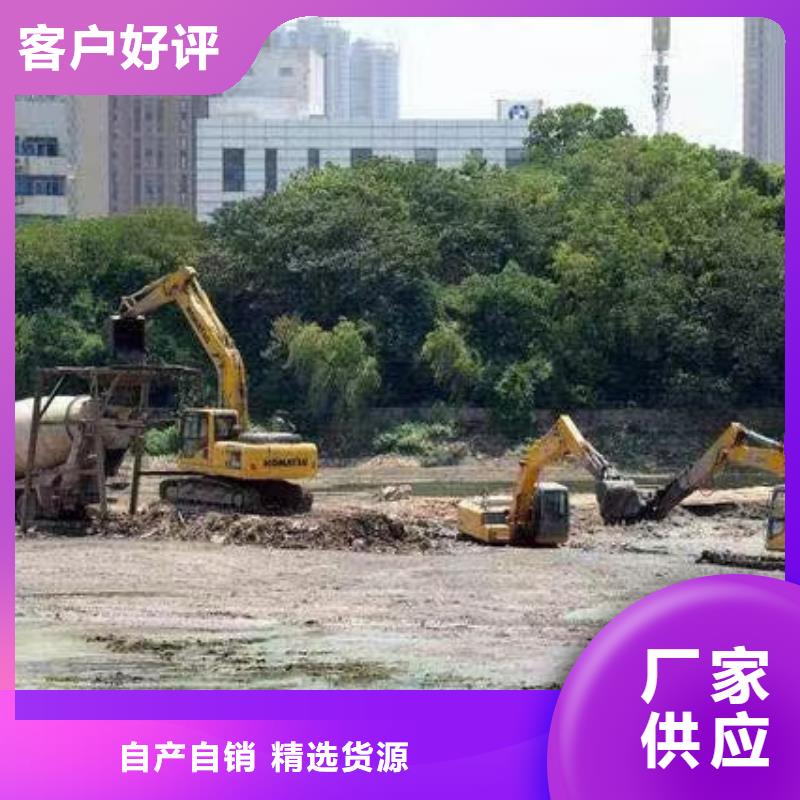 【淄博】周边河道清淤挖掘机出租定制价格