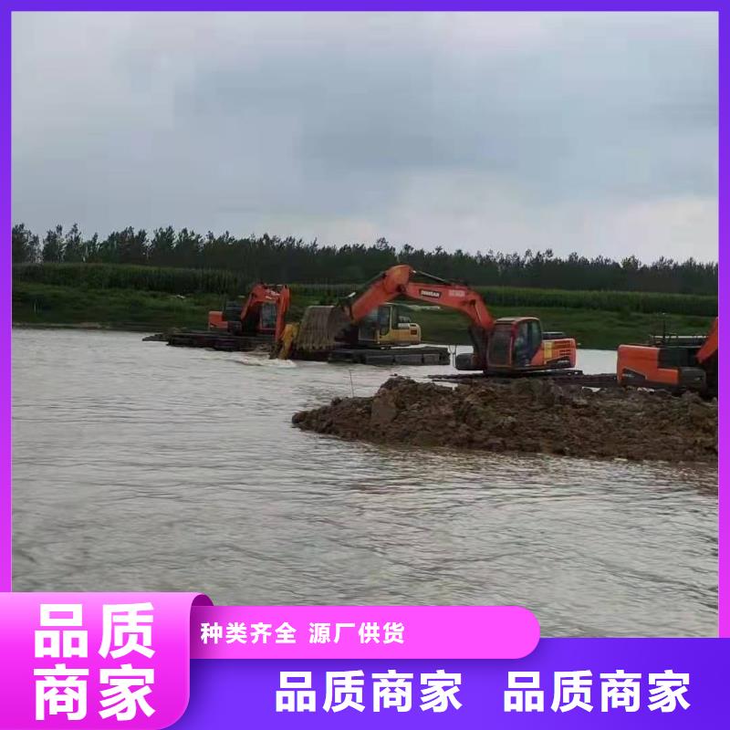 清理河道的挖掘机租赁品质保证
