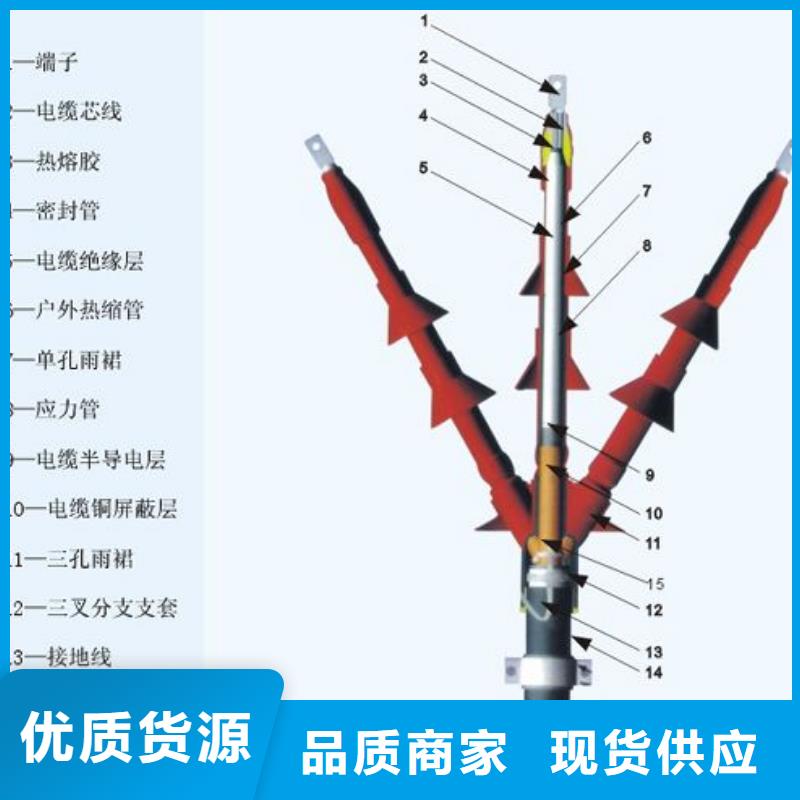 户内热缩电缆终端头RSNY-1/2-20KV