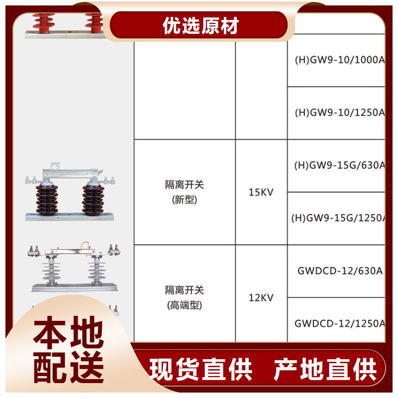 10KV单级隔离开关HGW9-10G(W)/400A